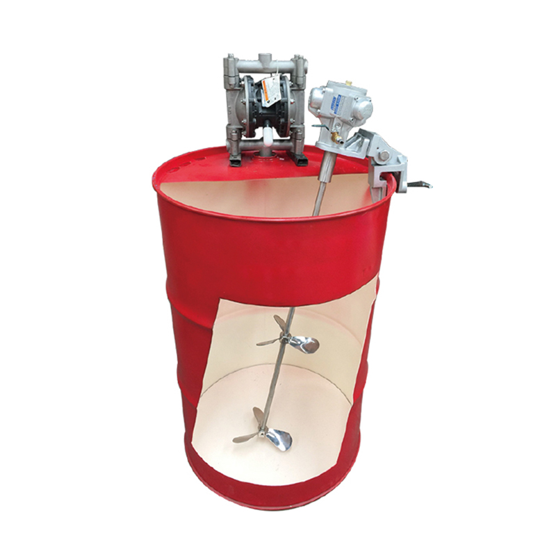 JS-AMP3 Gaston clip-on pneumatisk blandare med pump